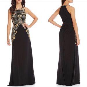 Adrianna Papell NWT Beaded Halter Dress